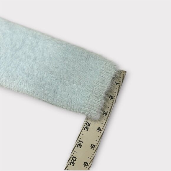 Pretty Garbage Women Size S Long Sleeve Cardigan Light Blue - Picture 11 of 11